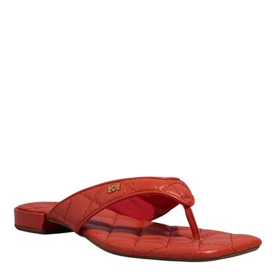 Rasteira Soft Vegetal Vermelho
