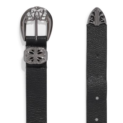 Cinto Couro Floater Preto