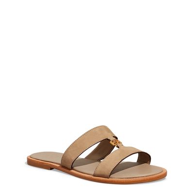 Rasteira Nobuck Grigio