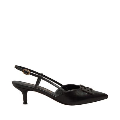 Scarpin Vegetal Preto