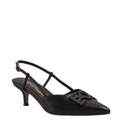Scarpin Vegetal Preto
