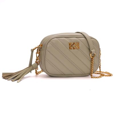 Bolsa Camera Bag Pu Matelassê Verde