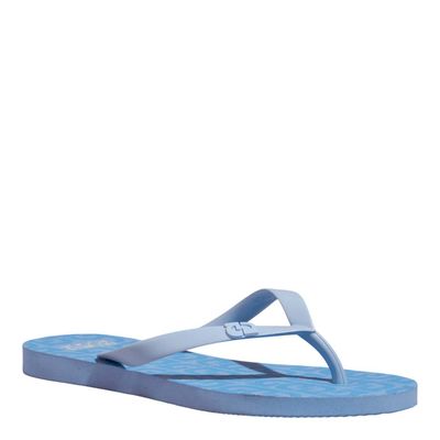 Chinelo Borracha Azul Estampa Seta