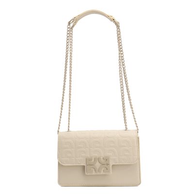 Bolsa Tiracolo Alça Corrente Creme