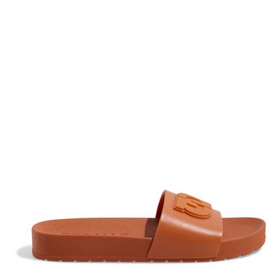 Slide laranja queimado