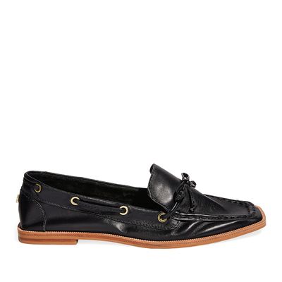 Mocassim Soft Preto Laço