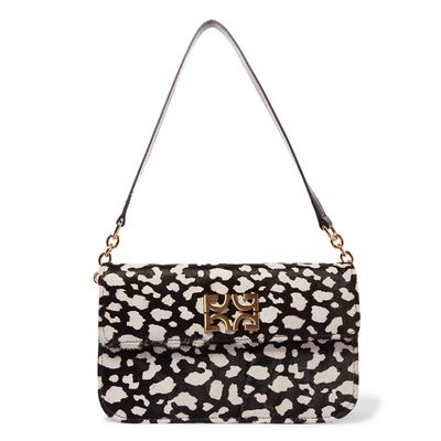 Bolsa baguete pêlo pb verniz preto