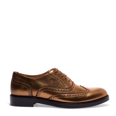 Oxford couro metalizado new bronze