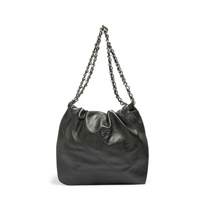 Bolsa tote couro floater preto