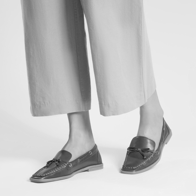 Mocassim soft natural laço