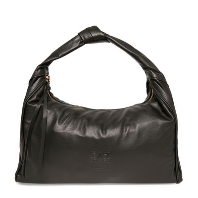 Bolsa Baguete Couro Preto