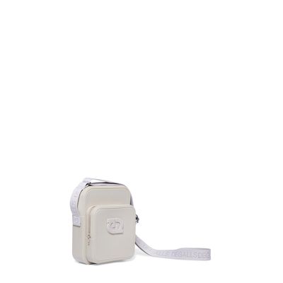 Bolsa Tiracolo Borracha Off White
