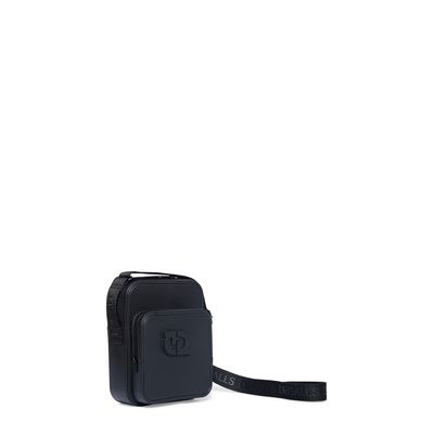 Bolsa Tiracolo Borracha Preto