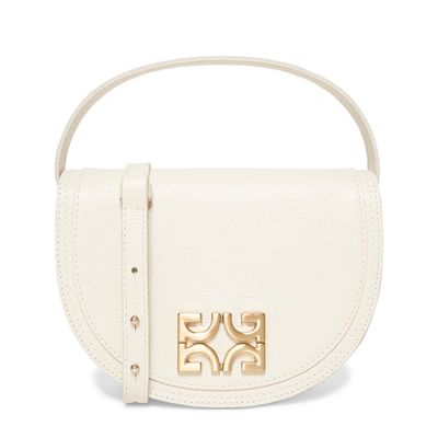 Bolsa Tiracolo Couro Floater Creme