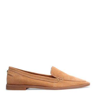 Mocassim camurção caramelo