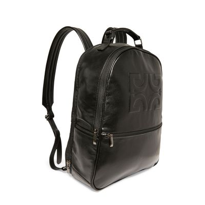 Mochila couro veneto preto