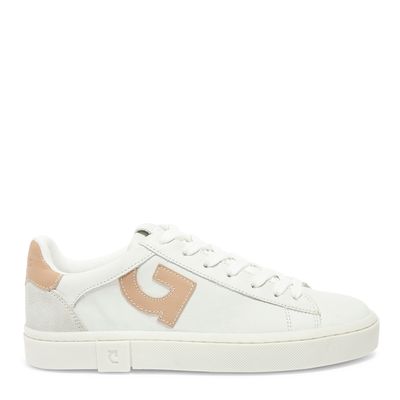Tênis Couro Off White Seta Bege