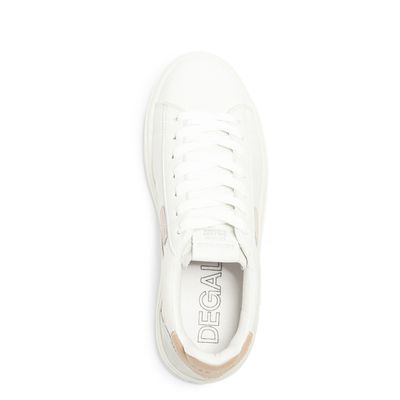 Tênis Couro Off White Seta Bege