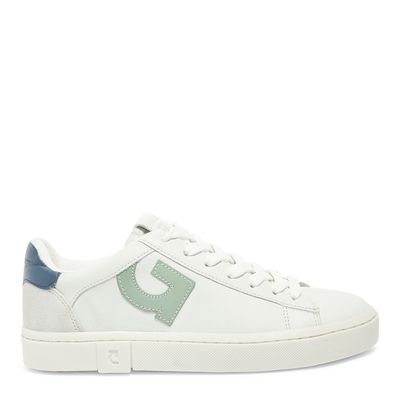 Tênis Couro Off White Seta Verde
