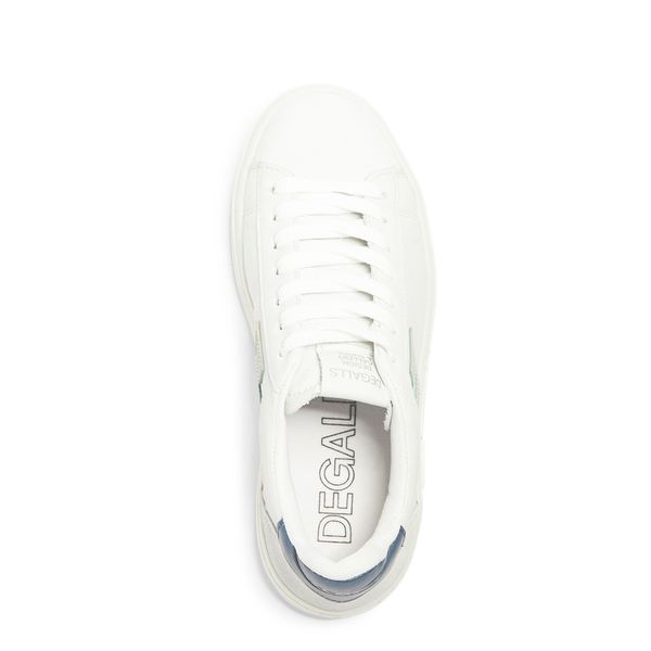 Tênis Couro Off White Seta Verde