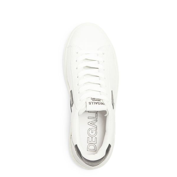 Tênis Couro Off White Seta Preta