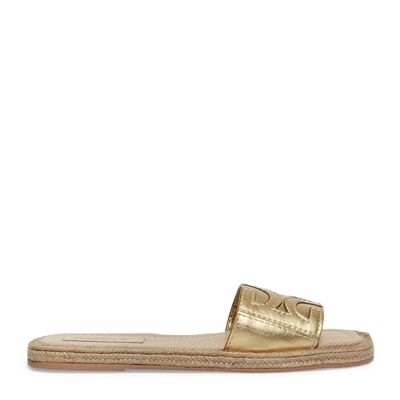 Flatform Metalizada Monograma Dourada