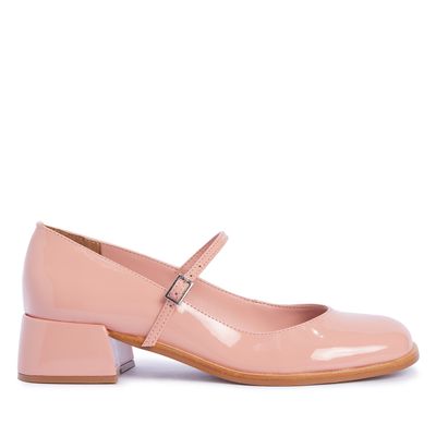 Scarpin Boneca Verniz Rosa