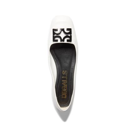 Sapatilha Couro Off White Monograma