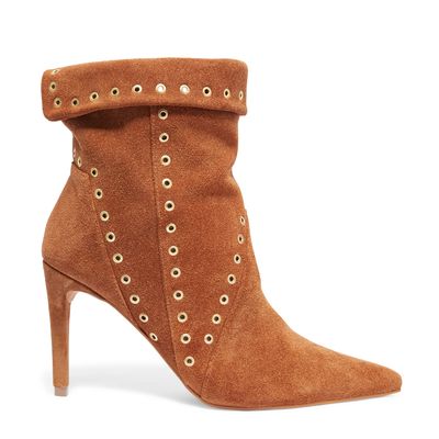Bota Bico Fino Camurça Bourbon Ilhós