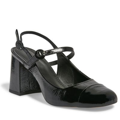 Scarpin Boneca Verniz Preto