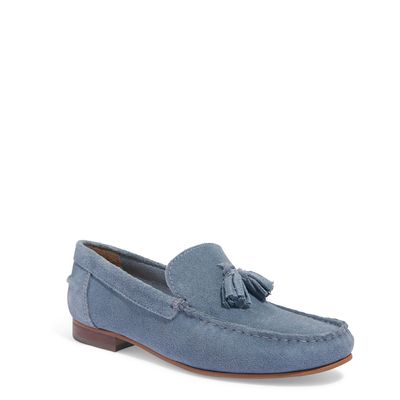 Mocassim Camurção Azul Jeans