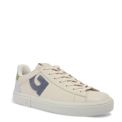 Tênis Seta Jeans Couro Off White