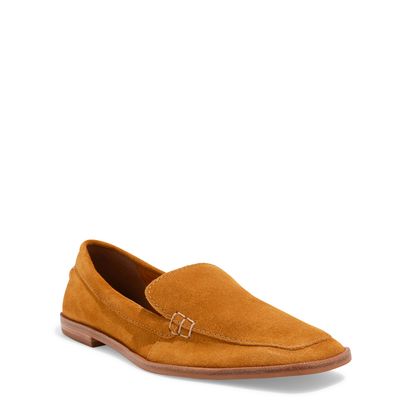 Mocassim Camurção Amarelo Mostarda Bico Quadrado