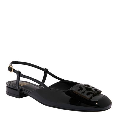Sapatilha Slingback Verniz Preto