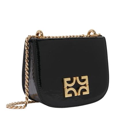 Bolsa Tiracolo Verniz Preto