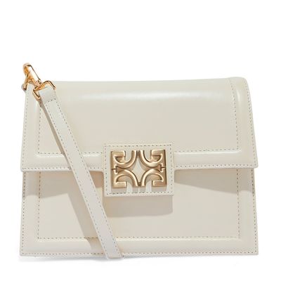 Bolsa Couro Off White Alça De Ombro