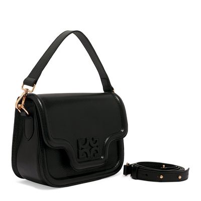 Bolsa Tiracolo Couro Preto