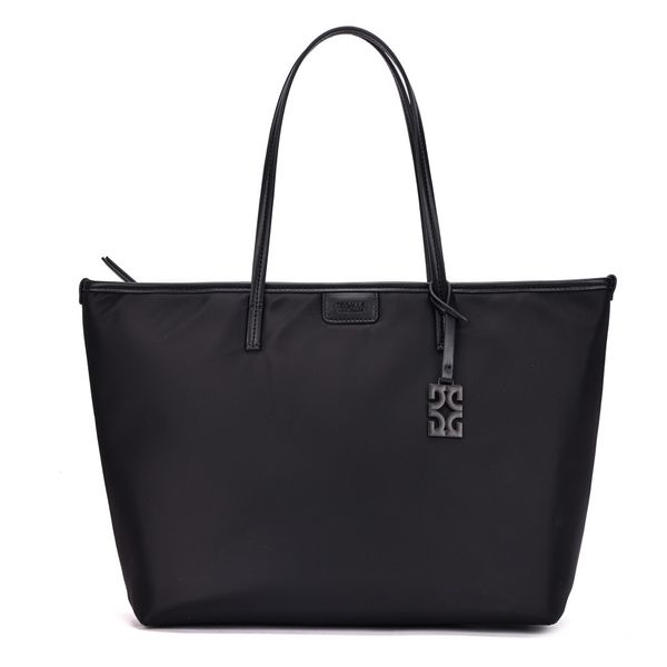 Bolsa Shopper Grande Nylon Preta
