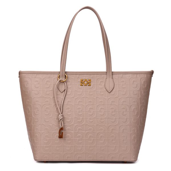 Bolsa Shopper Grande Texturizada Bege Fendi