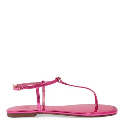 Rasteira Salomé Specchio Rosa