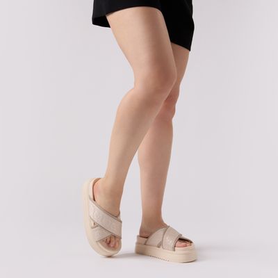 Papete Flatform Borracha Off White