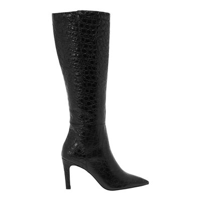 Bota croco preto