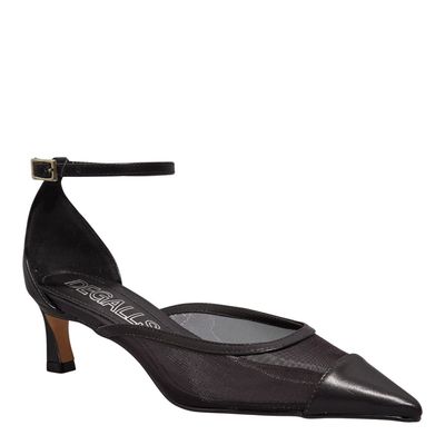 Scarpin Tela Preto