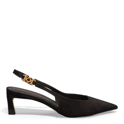 Scarpin Nobuck Preto
