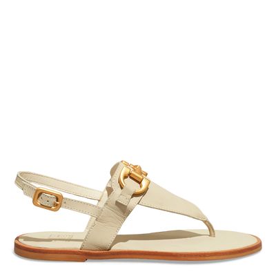 Rasteira Vegetal Off White Bridão