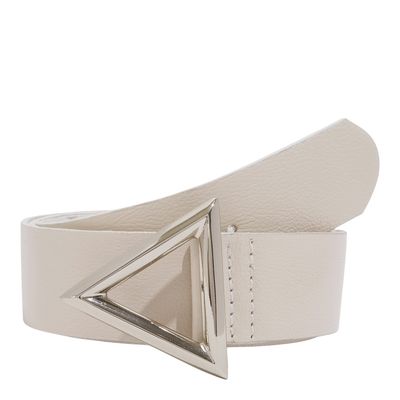 Cinto Couro Floater Off White