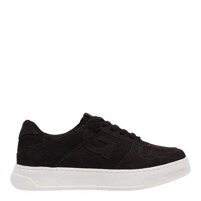 Tênis Masculino Seta Couro Nobuck Preto