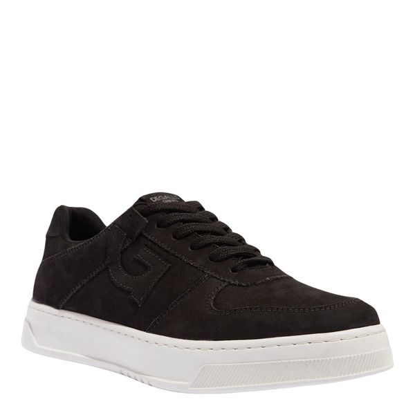 Tênis Masculino Seta Couro Nobuck Preto