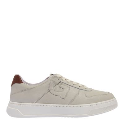Tênis Masculino Seta Couro Off White
