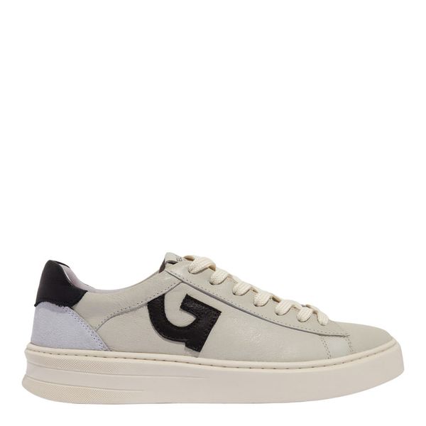 Tênis Masculino Couro Off White Seta Preta